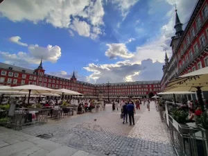 Plaza Mayor de Madri, na Espanha, em foto de setembro de 2022 — Foto: Emilio Posada/Wikimedia Commons